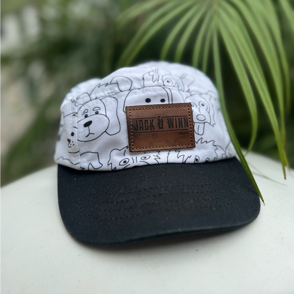 Kids Black and White Hat